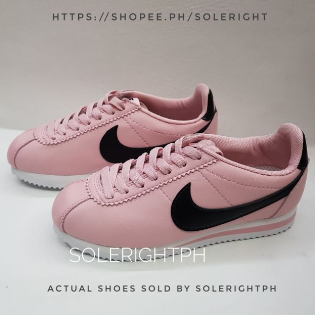 nike cortez plum chalk