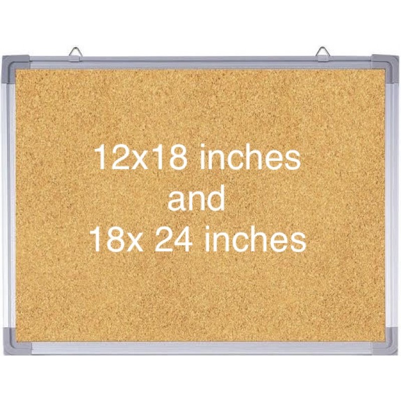 12x18 And 18x24 Cork Board Or Pinboard Room Decor Bulletin Board With 