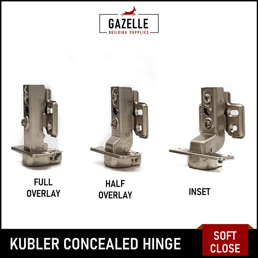 Kubler Concealed Hinge Hydraulic Soft Close Hinges Full Overlay