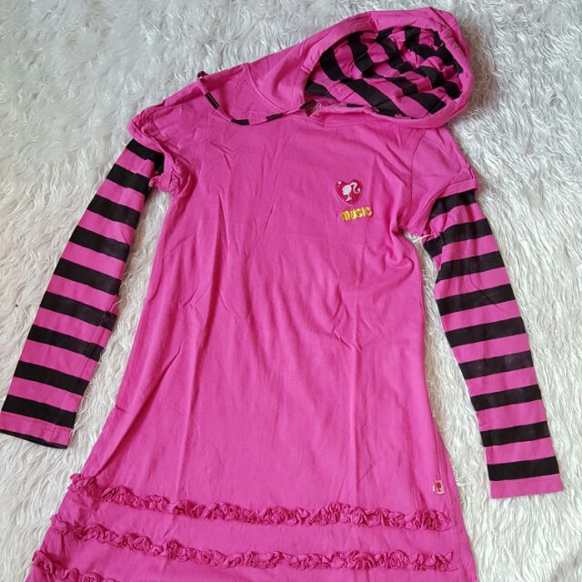 pink barbie hoodie