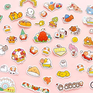 40pcs/pack Meatball Series Kawaii Stickers | Shopee Philippines