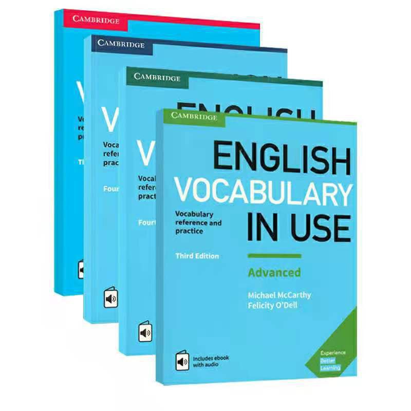 4 Books/SET New Cambridge English Vocabulary in Use Collection Books ...