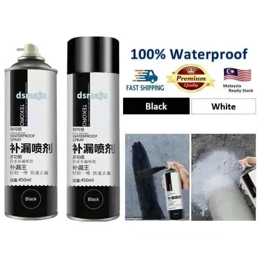 Waterproof Leak Seal Repair Spray Cracks Repair Leak Sealer Spray 450ml Leakage Pipe Roots 6183