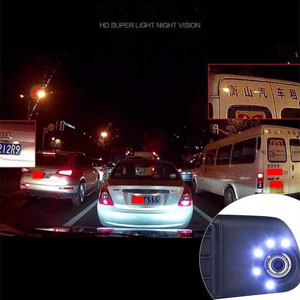 Dash Cam-A50 Car Camera FHD 1080P 5 Infrared Front Night Super Clear Rearview Mirror 4.3-Inch Screen #8