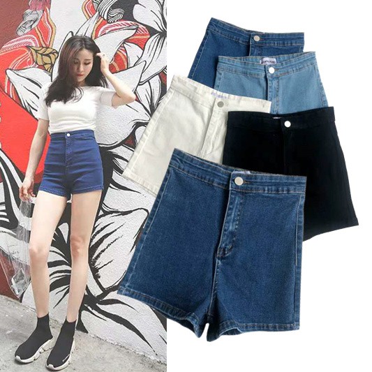 high waisted short