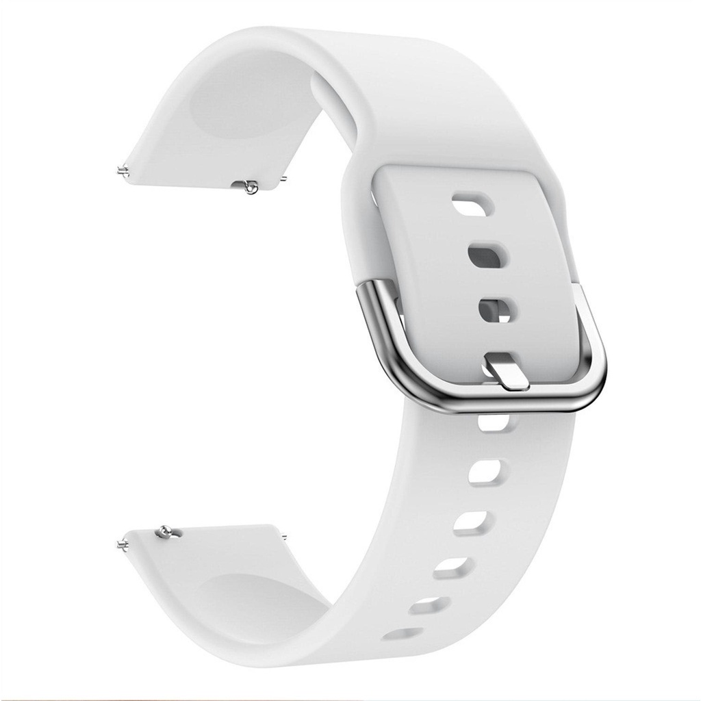 20MM WatchStrap For Samsung Galaxy Watch 5 4 44mm 40mm / Classic 42mm 46mm WatchBand Silicone Smart Wristband Bracelet Belt