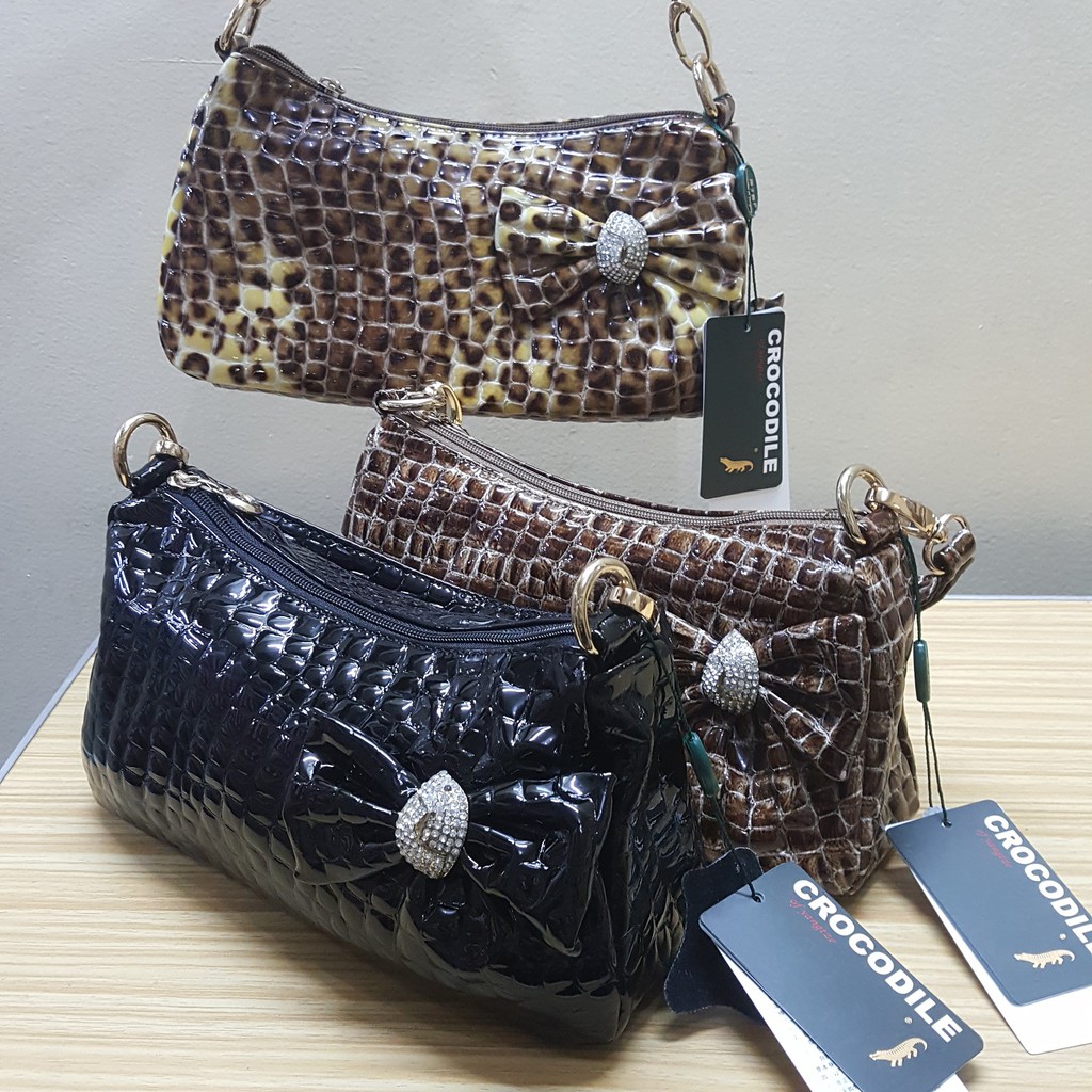 Crocodile Ladies Bags | Shopee Philippines