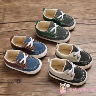 (Babygarden)-Newborn Baby Boy Soft Sole Crib Shoes Casual Sneaker #2