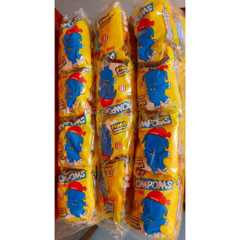 3 Packs Of Pompoms Snack Shopee Philippines