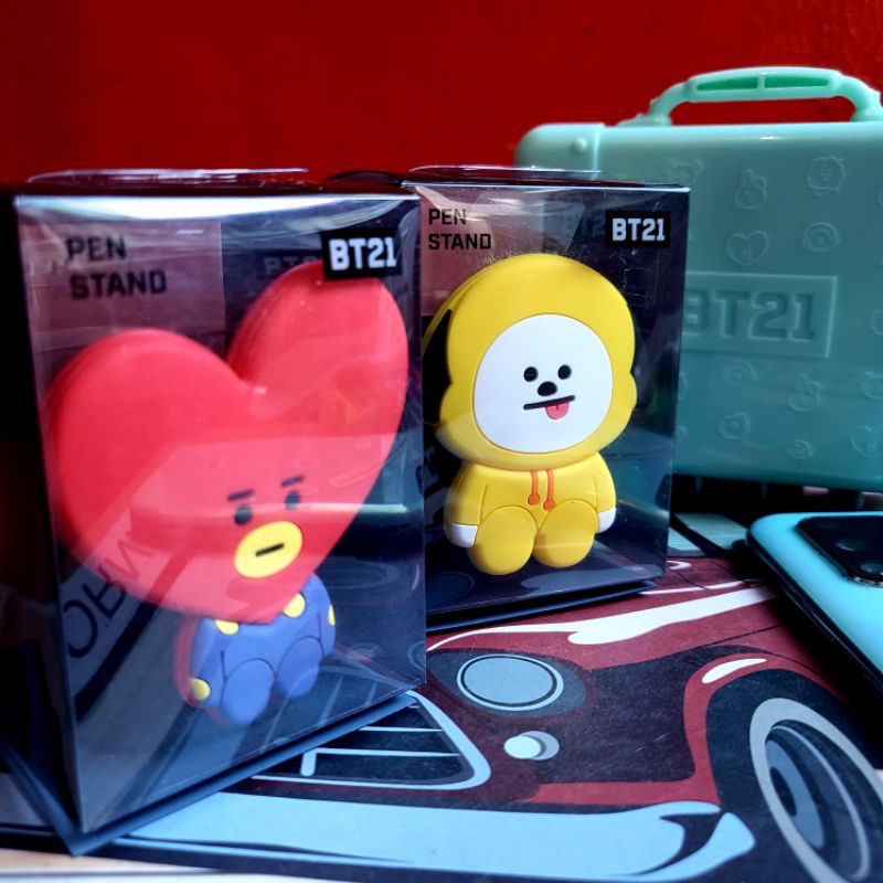 Official BT21 x Monopoly Pen Stand Figure | Shopee Philippines
