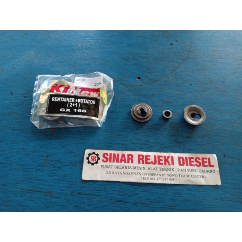 Honda GX160 and GX200 Intake Exhaust Valve Retainer Rotator Set for