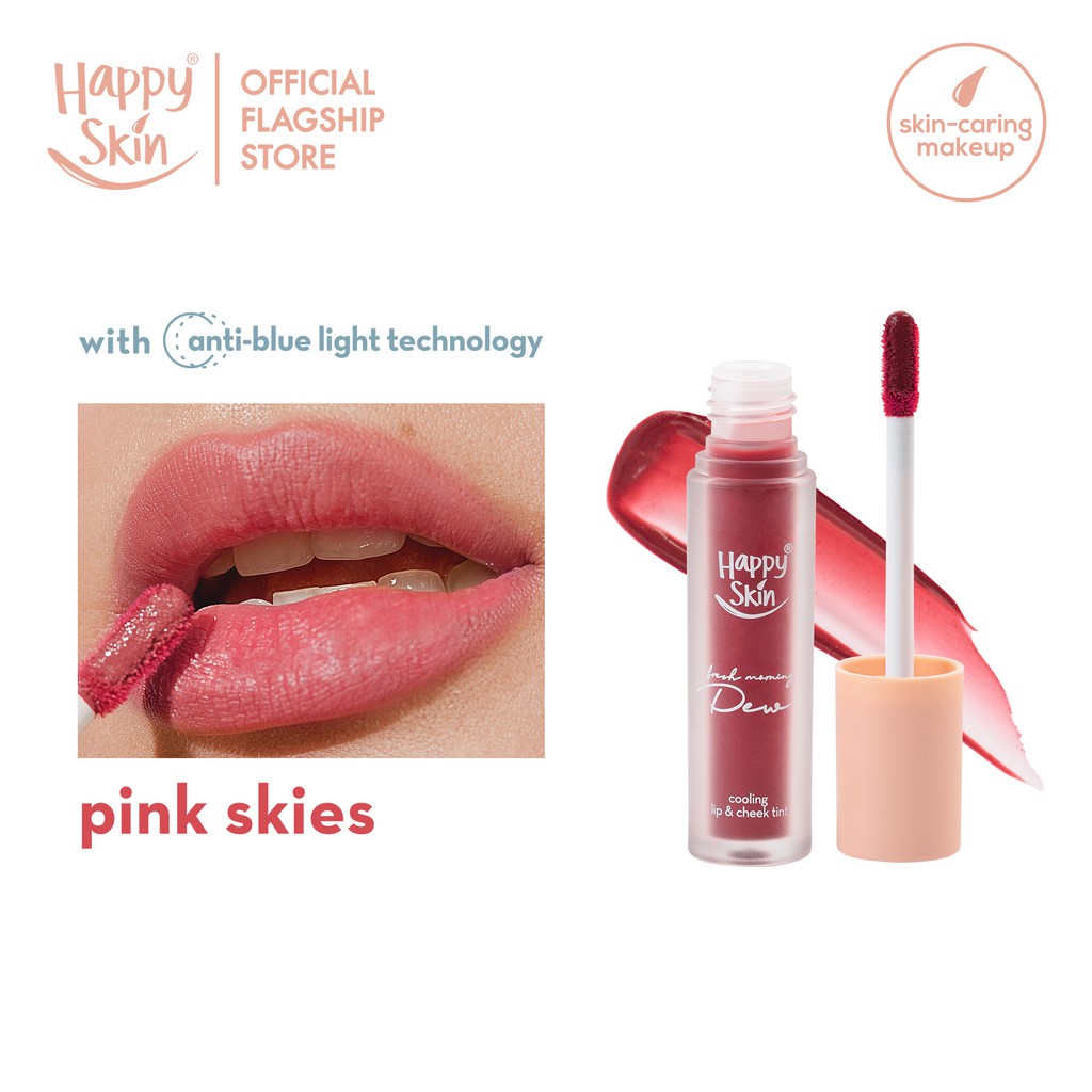 Happy Skin Dew Cooling Lip & Cheek Tint in Pink Skies | Shopee Philippines