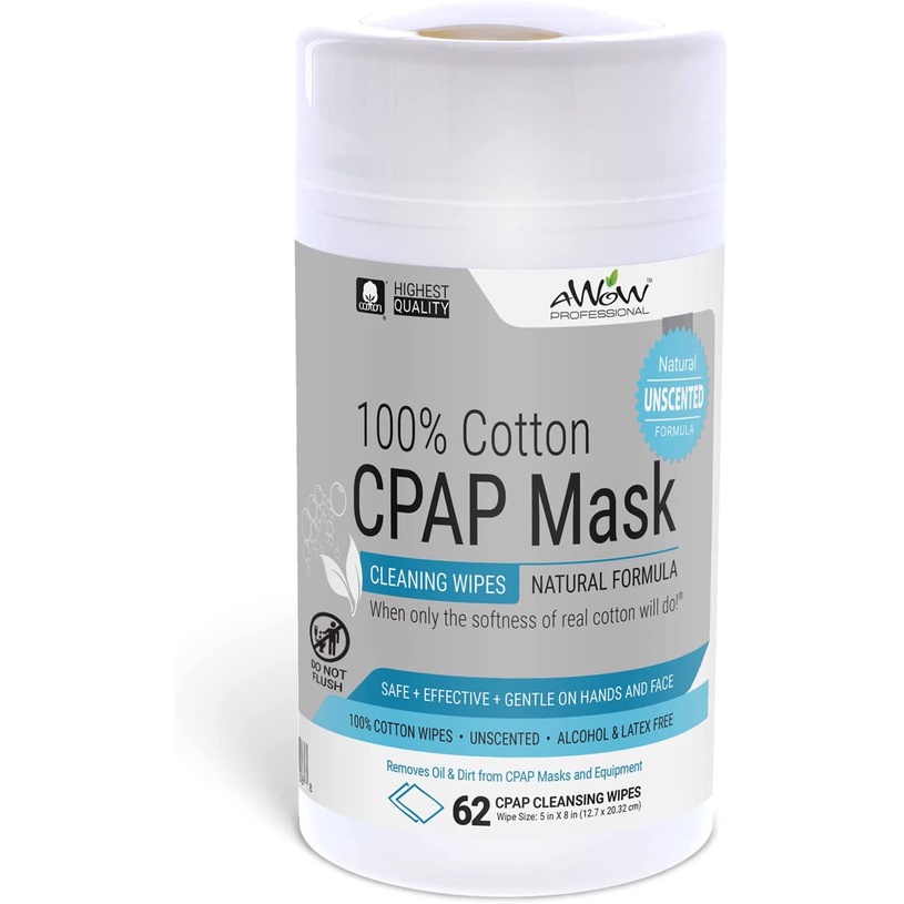 CPAP Wipes for Mask Cleaning Make CPAP Mask Cleaning easy with Regular ...