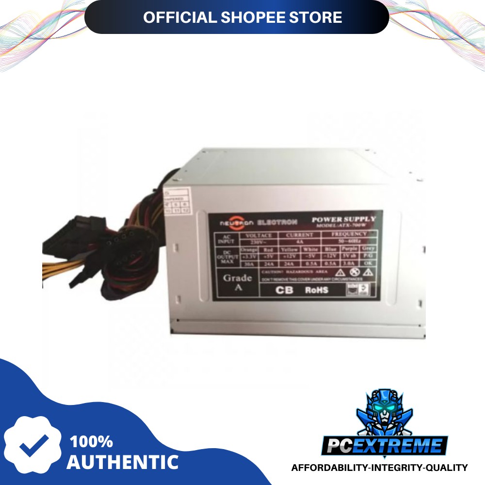 Neutron Electron PSU Power Supply Unit 700w Shopee Philippines