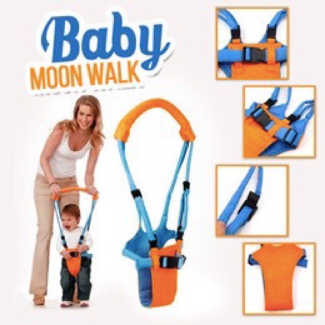 Baby Moon Walk Learning Walker Tool Walking Assistant Kids Harness Bouncer Jumper Learn to Walk