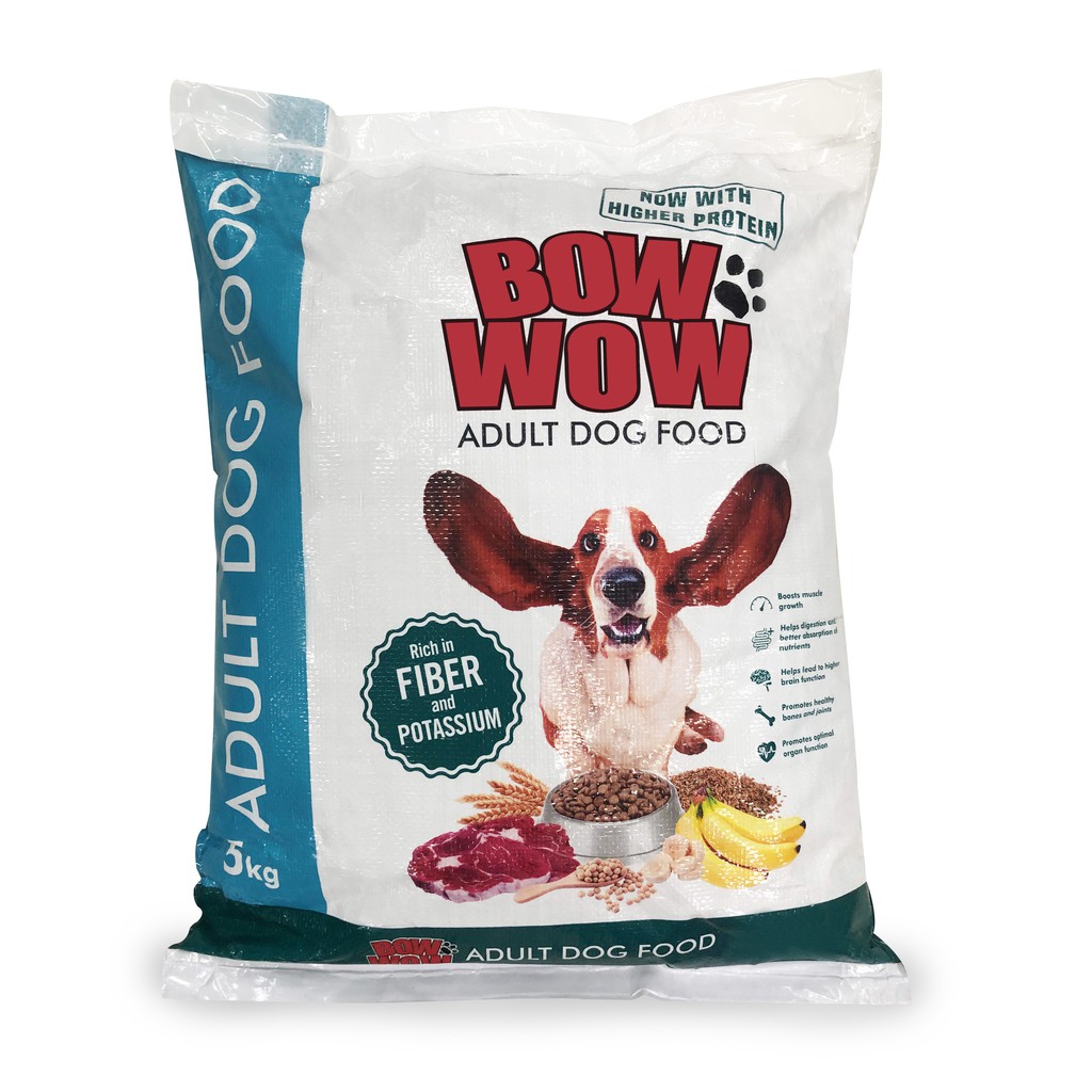 Bow Wow Dog Food Maintenance for Adult 5kg | Shopee Philippines