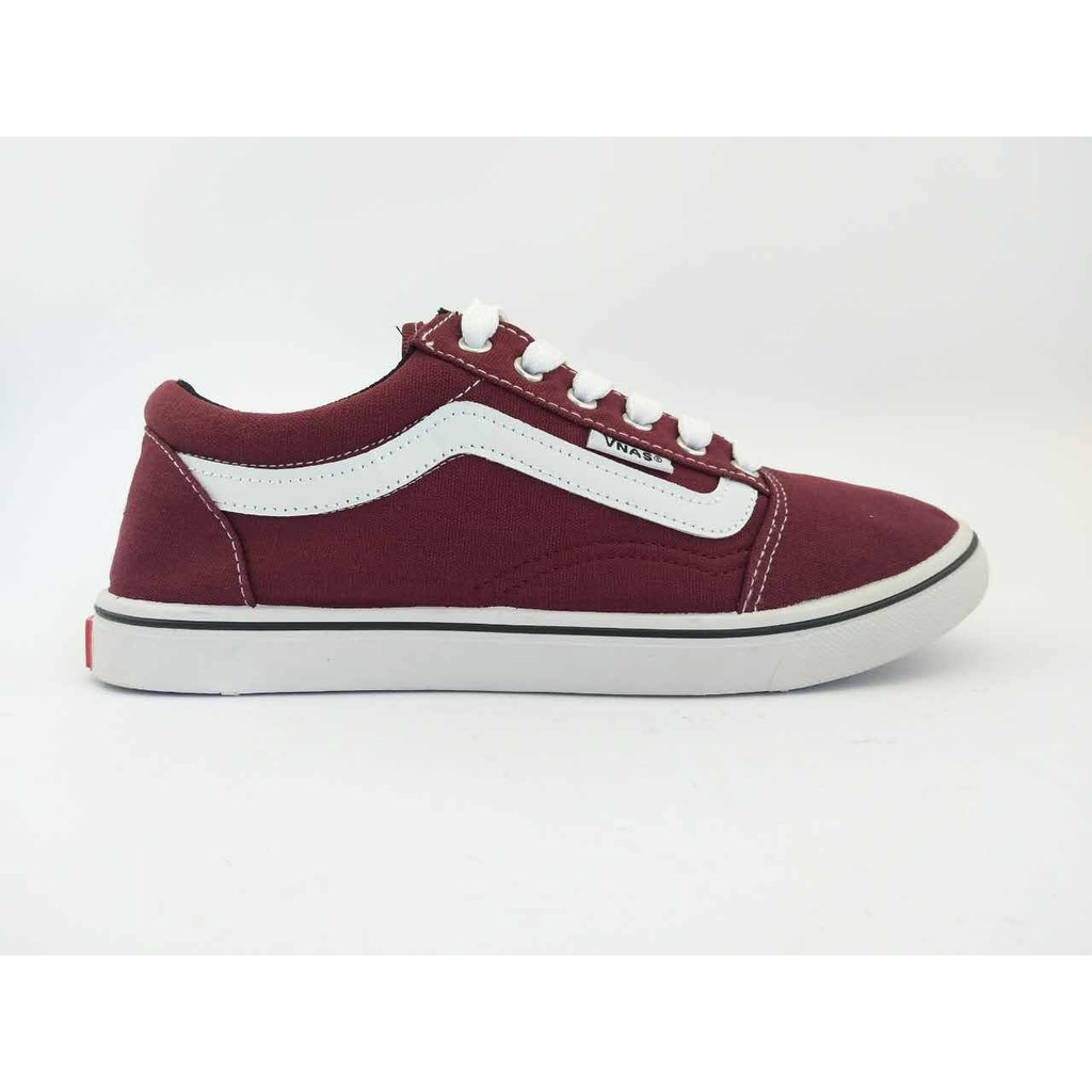 vans old skool maroon price