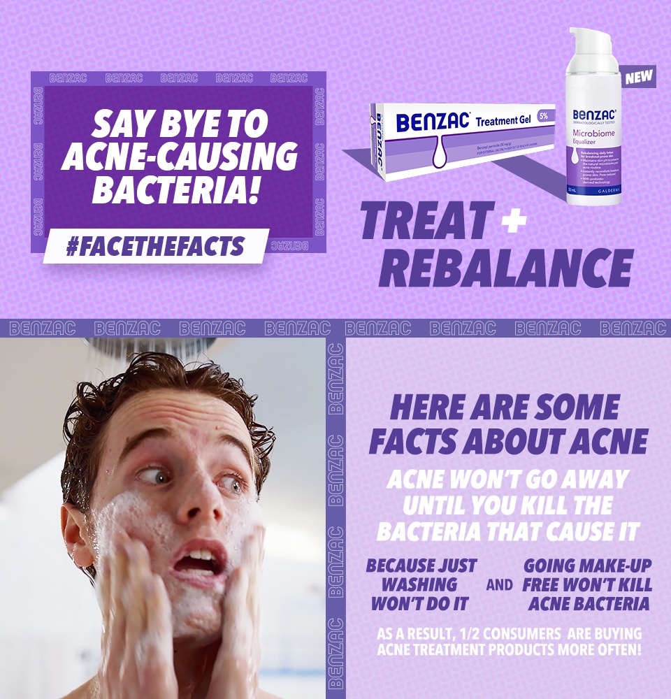 Benzac Microbiome Equaliser 50g [Moisturizer with Probiotic Technology