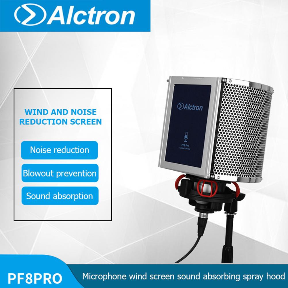 【Free Shipping】Alctron PF8 PRO Professional Simple Studio Mic Screen