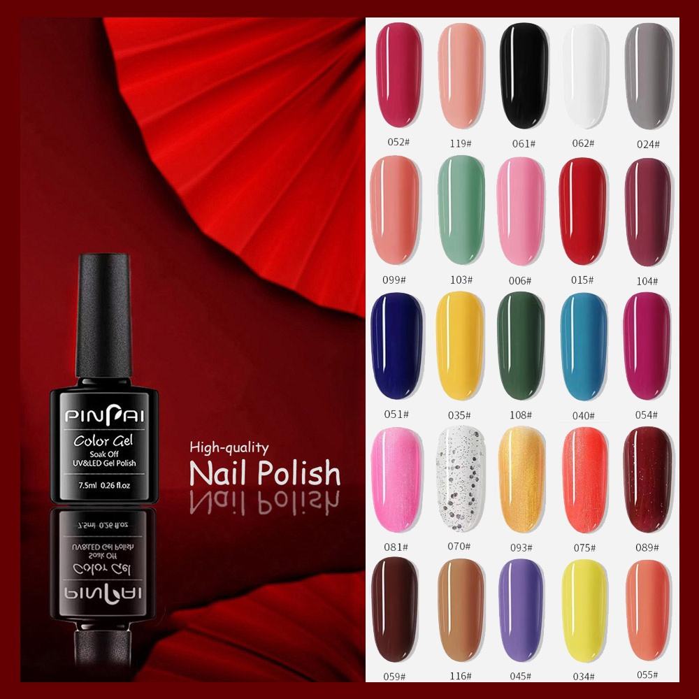 Nail Polish Gel Matter Permanent Soak Off Nail Polish Glitter Base Top