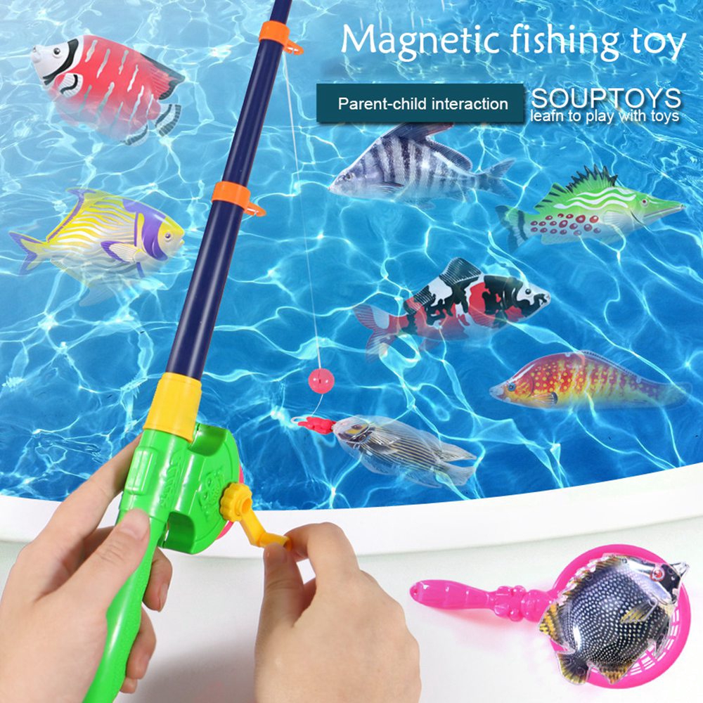 toy fishing rod magnetic