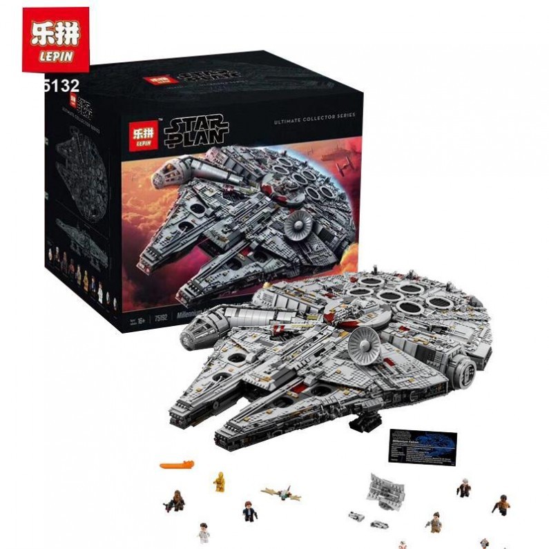 lepin 05132 ultimate millenium falcon