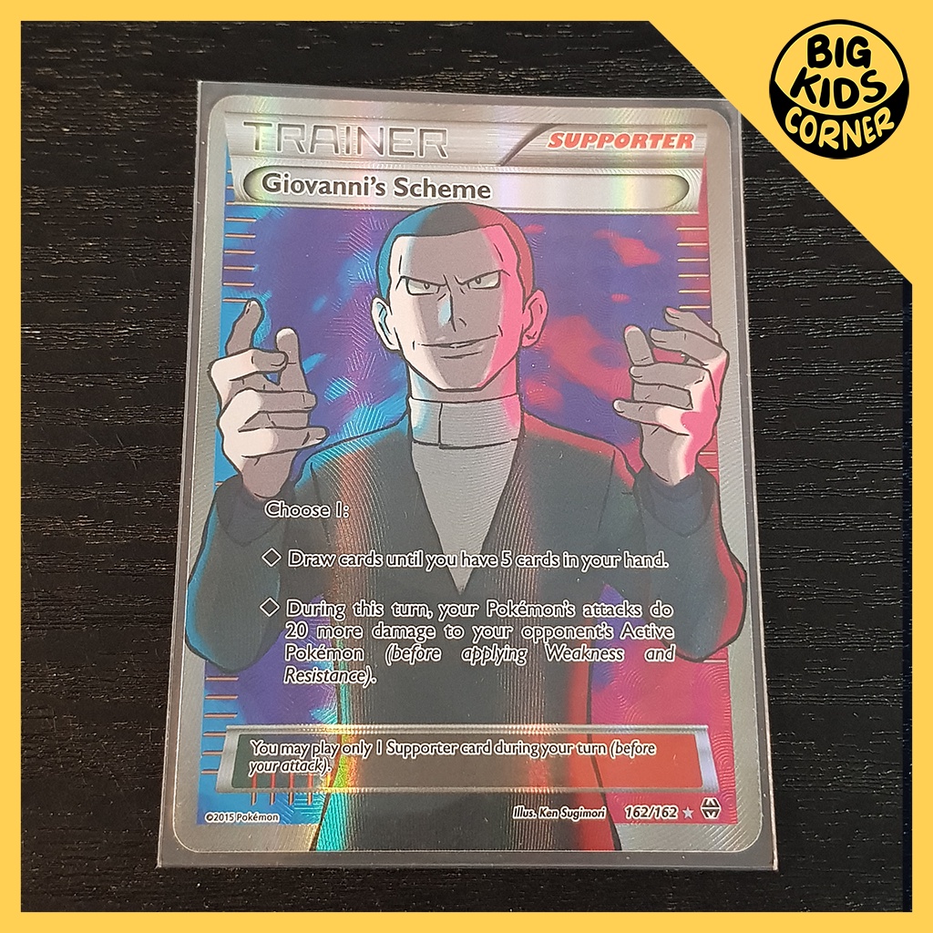 Giovanni Full Art Pokemon TCG Shopee Philippines