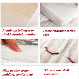 Jade Massage Heating Mat Seat Pad Infrared Tourmaline Stone Pain Relief Relax Mat Therapy Muscle #4