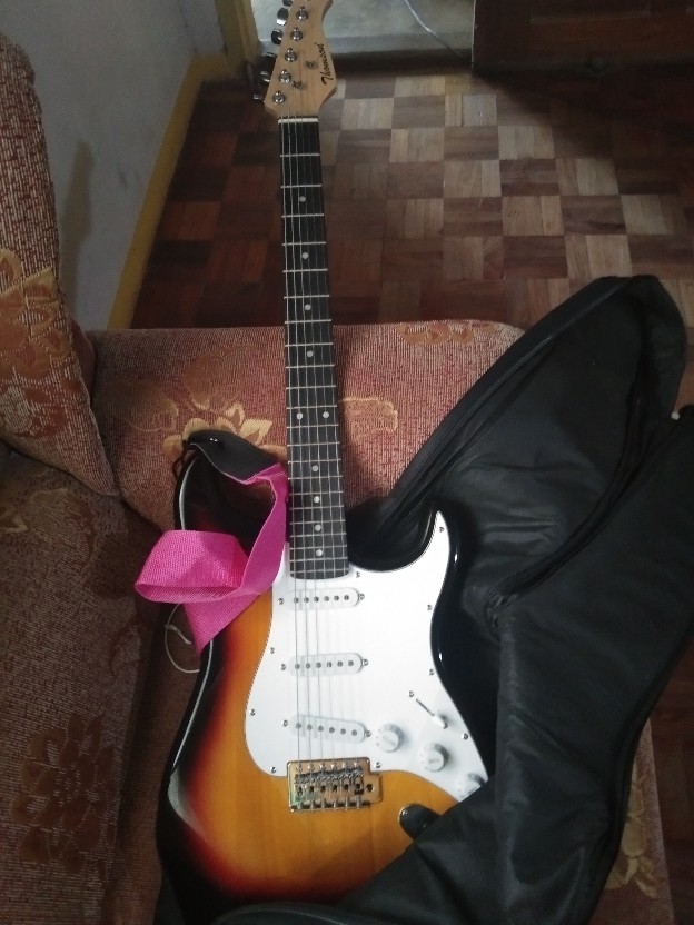 COMPLETE PACKAGE Thomson Stratocaster Electric Guitar Shopee Philippines