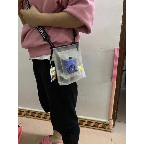 Miniso Sesame Street sling bag with designs presyo ₱140
