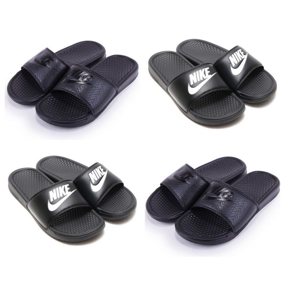 mens nike benassi sliders