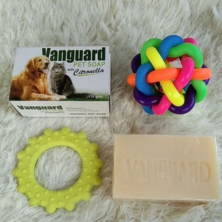VANGUARD Organic Pet Soap with Citronella for Dogs and Cats 135g