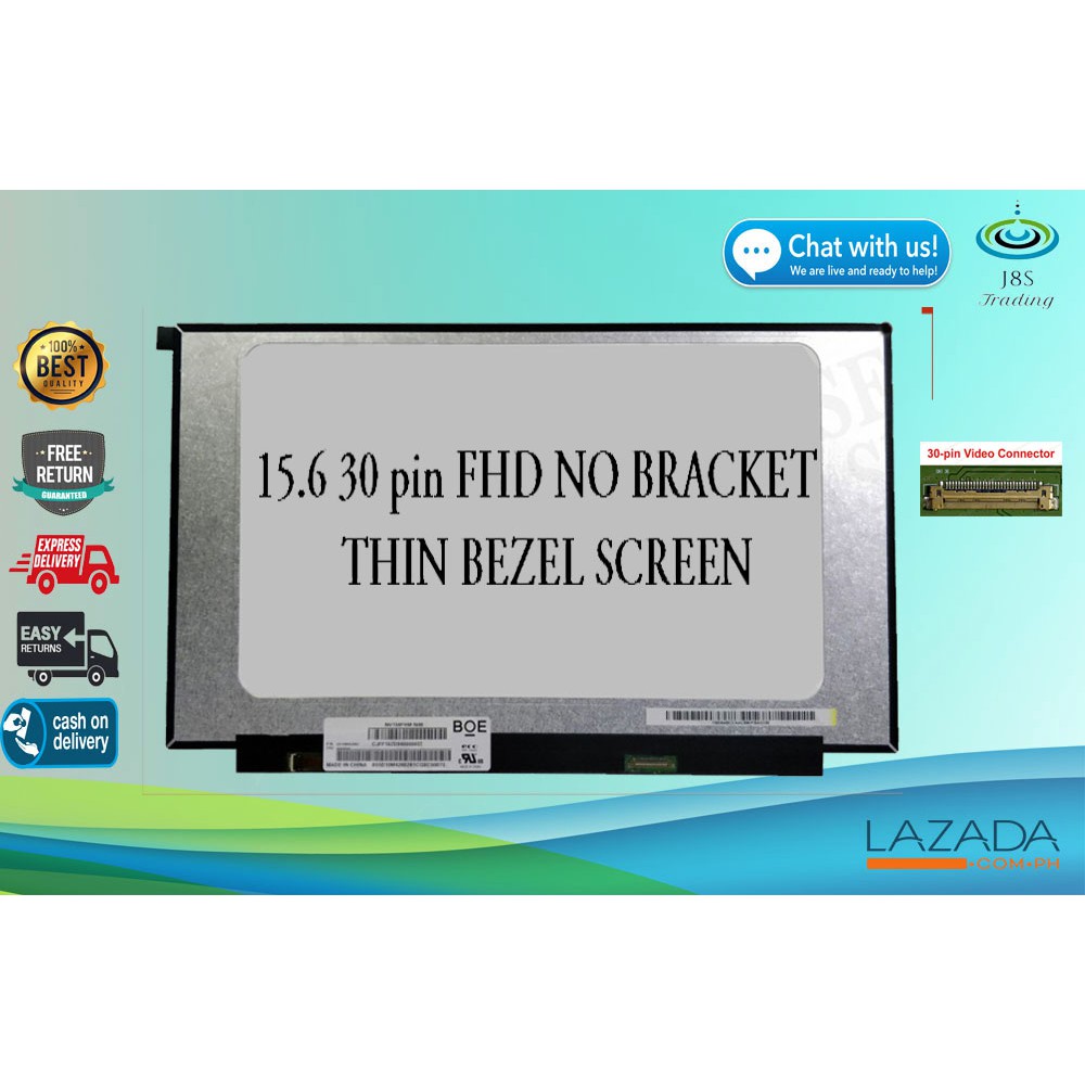 15.6 lcd screen 30 pin no Bracket!!! Shopee Philippines
