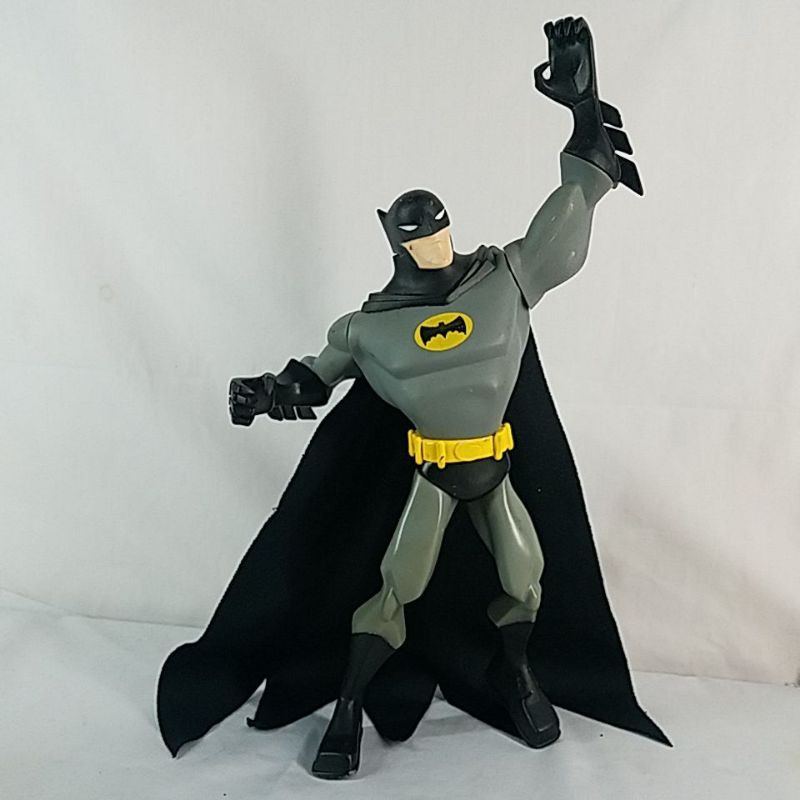 BATMAN Animated Series Action Figure DC Comics Cloth Cowl Posable Toy