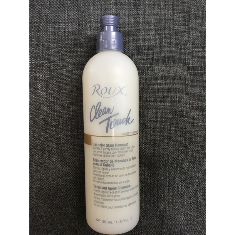 Roux Clean touch Hair color stain remover 350ml Shopee Philippines