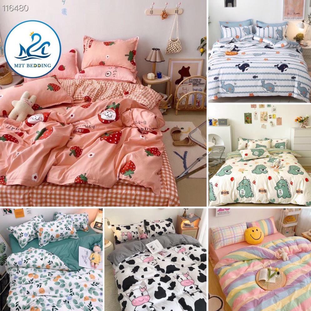 Lovely Cotton poly M2T Bedding Bedding Set Korean Bedding Free Sheet