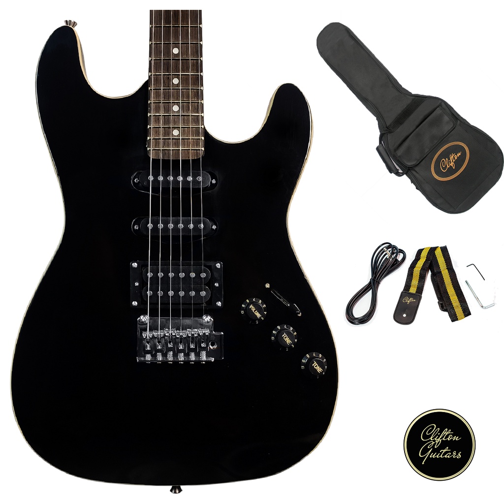 Clifton Aerodyne Stratocaster modern style electric guitar Shopee