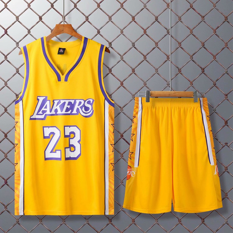 NBA Lakers Jersey #23 JAMES Jersey City 
