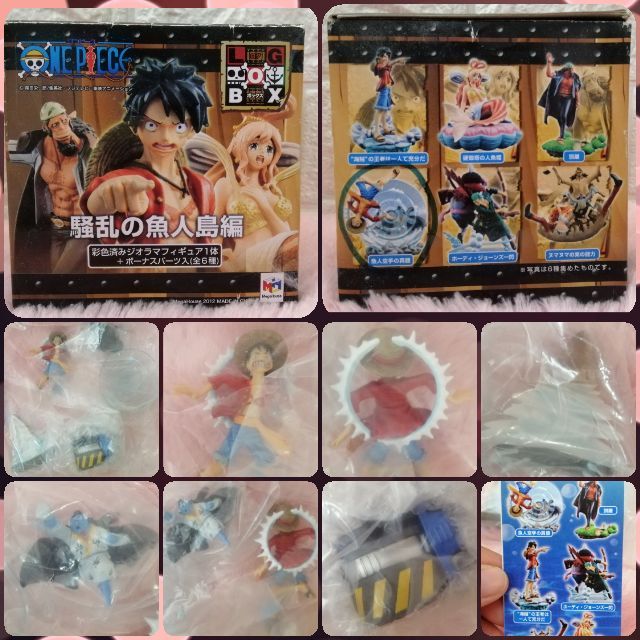 One Piece Luffy D Monkey Diorama Figure Megahouse Logbox Shopee Philippines