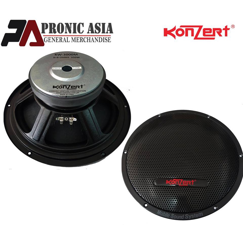 konzert subwoofer speaker