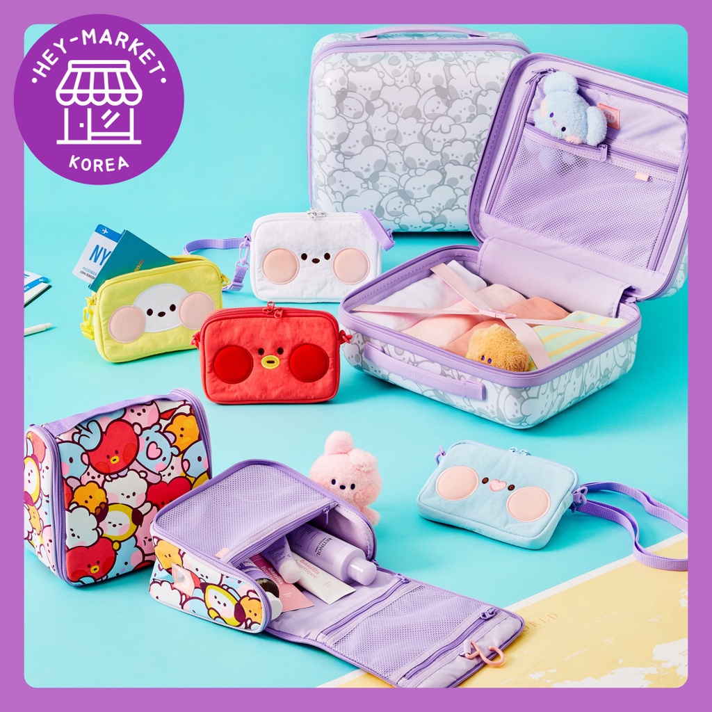 [BT21] LineFriends BT21 minini Travel Crossbody bag / Travel Hanging