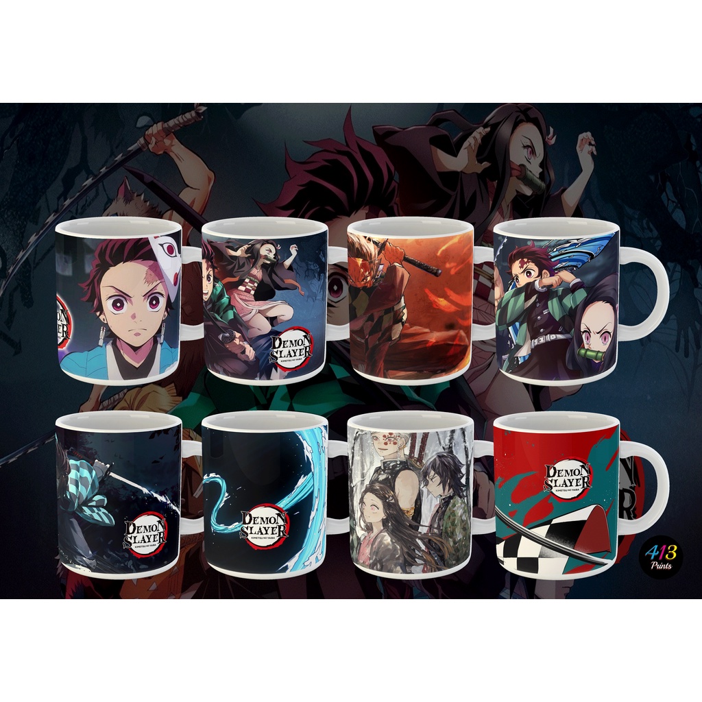 Demon Slayer Mug Designs | Shopee Philippines