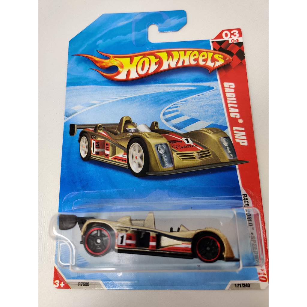 Hot Wheels - Cadillac LMP Gold (B16A) | Shopee Philippines