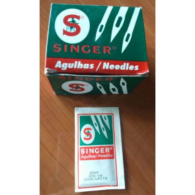 SINGER BALLPOINT 16 NEEDLES FOR ORDINARY SEWING MACHINES Shopee