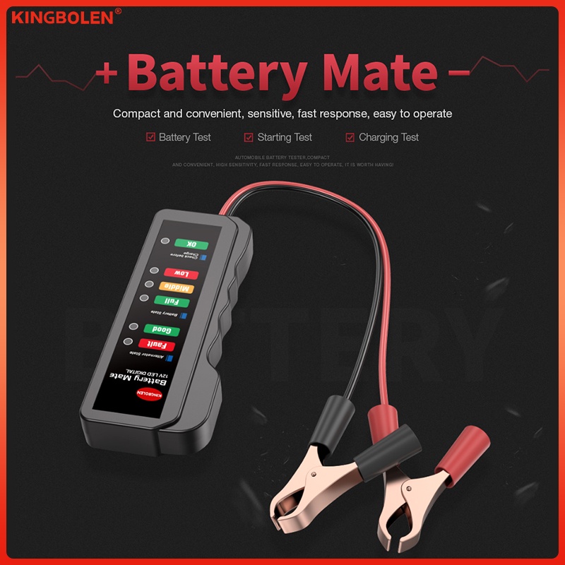 Ediag BM310 Battery Mate 12V Digital Car Battery Tester Car Battery ...