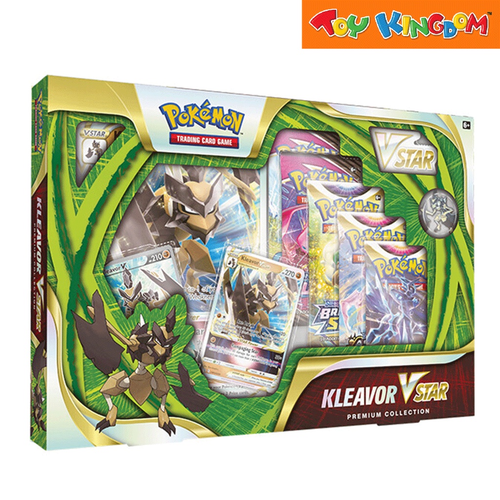 Pokemon Trading Card Game Premium Collection Kleavor V Star Set ...