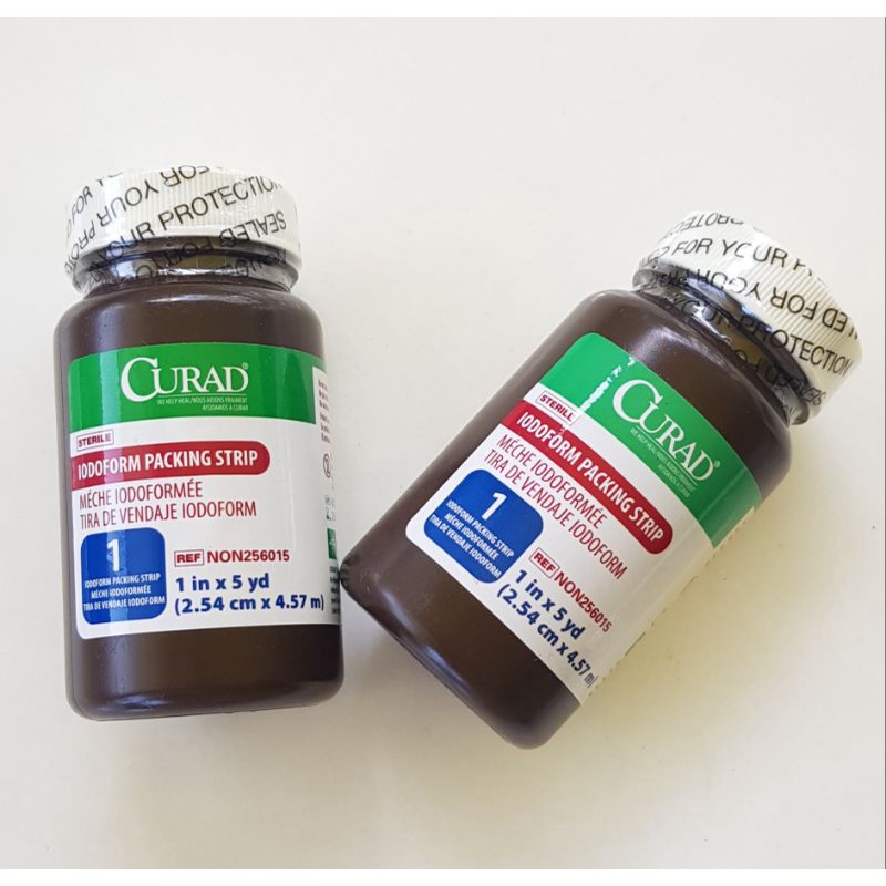 Iodoform Gauze Packing Strip Curad Shopee Philippines