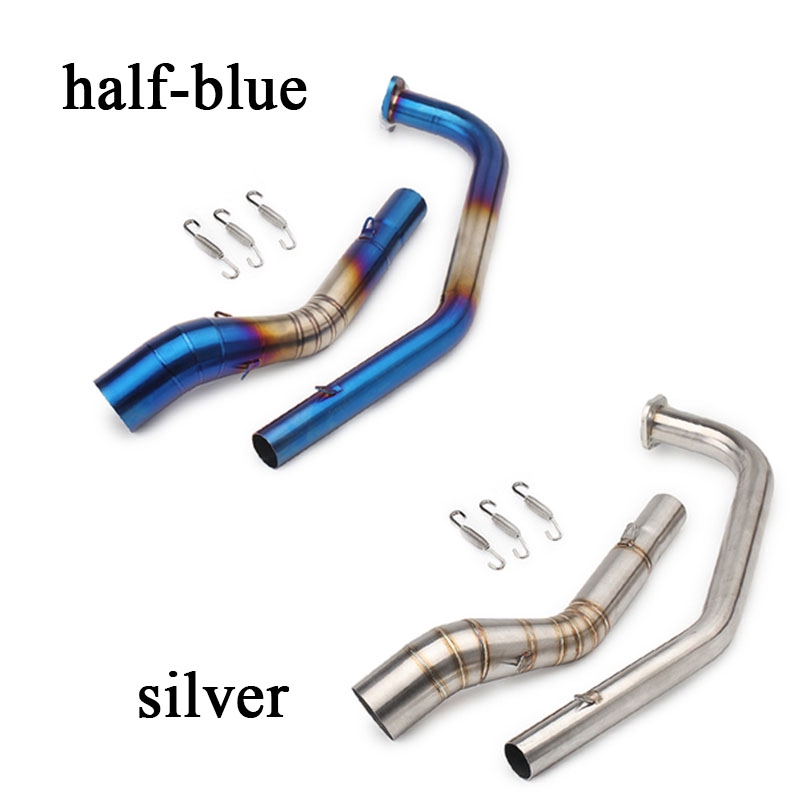 Yzf-r15v3 exhaust pipe motorcycle exhaust pipe slip-on front link pipe ...