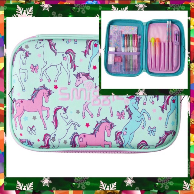 Authentic Smiggle Unicorn Pencil Case/Stationery Gift Pack | Shopee ...