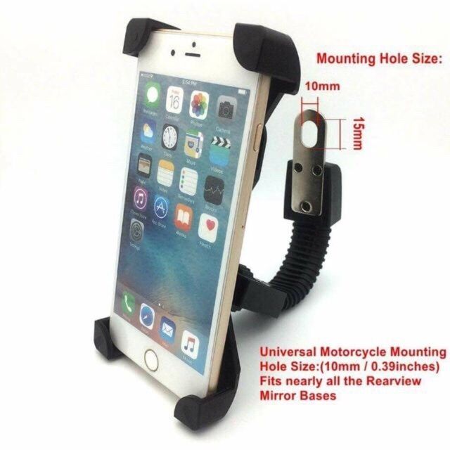 motorcycle phone holder shopee